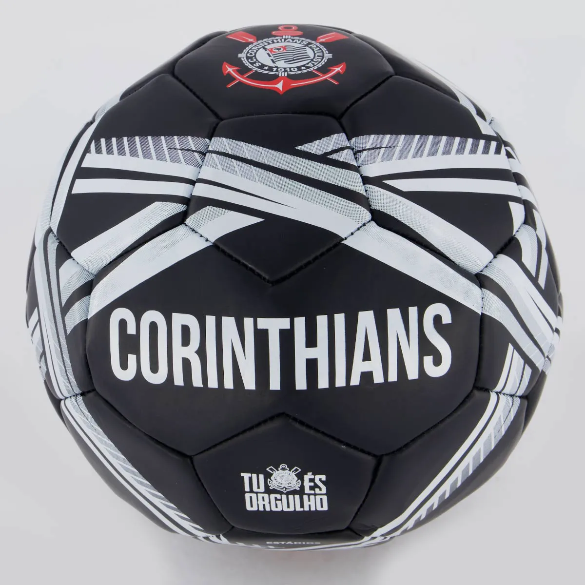 Bola Corinthians Estádios 24 Preta